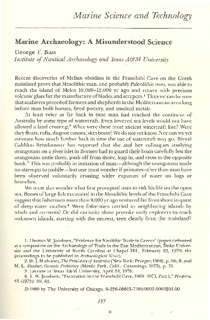 Underwater archaeology graduate programs image