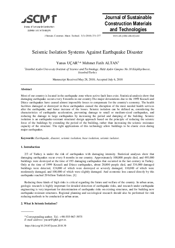 (PDF) Journal of Sustainable Construction Materials and Technologies ...