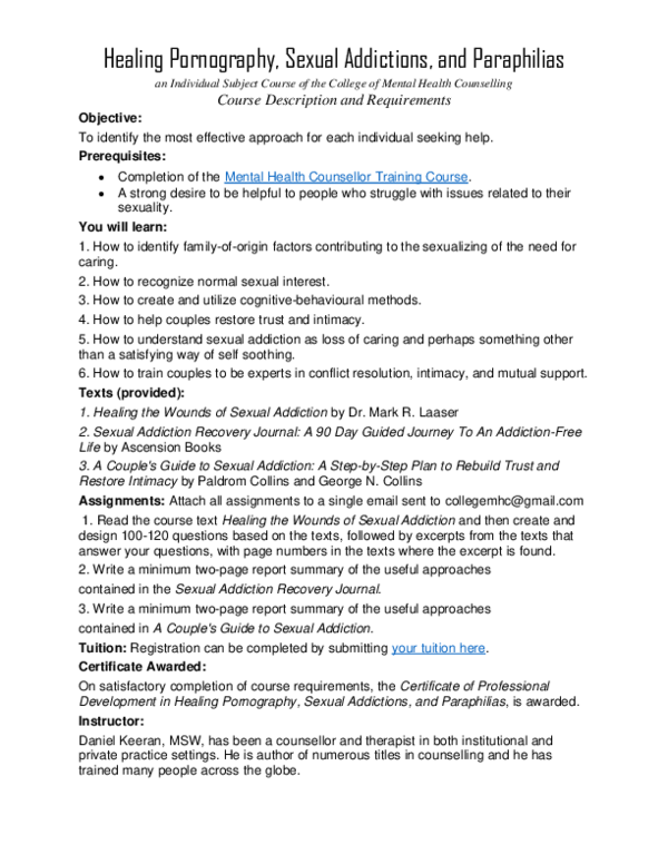 What is paraphilia image