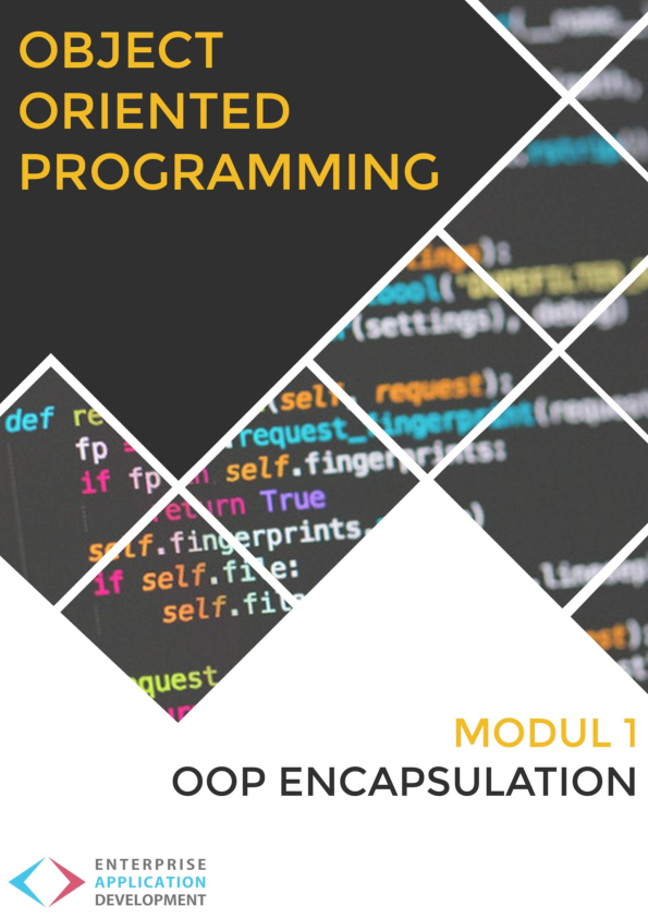 (PDF) Object Oriented Programming - Encapsulation using Java