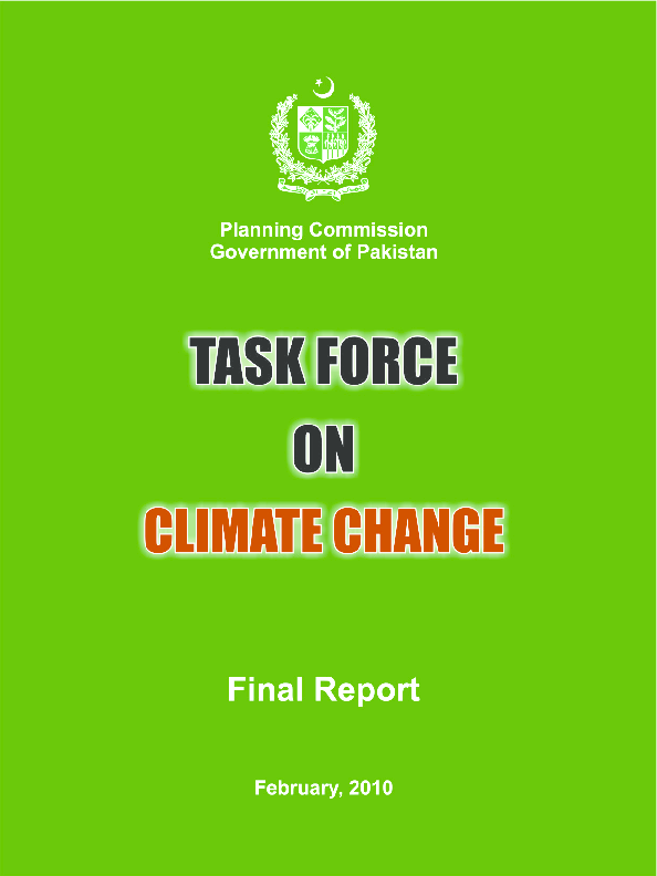 (PDF) Final Report of The Task Force on Climate Change - 2010