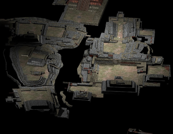(PDF) Dibujo en 3D en autocad de La acrópolis y Unidad 1 de Cantona ...