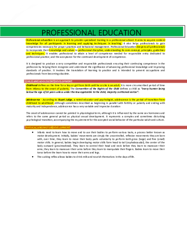 (PDF) LET Reviewer MODULE DRILLS 2 Professional Education part 2