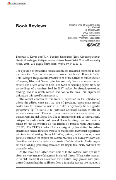 (PDF) Book Review: Bhargavi V. Davar and T. K. Sundari Ravindran (Eds ...