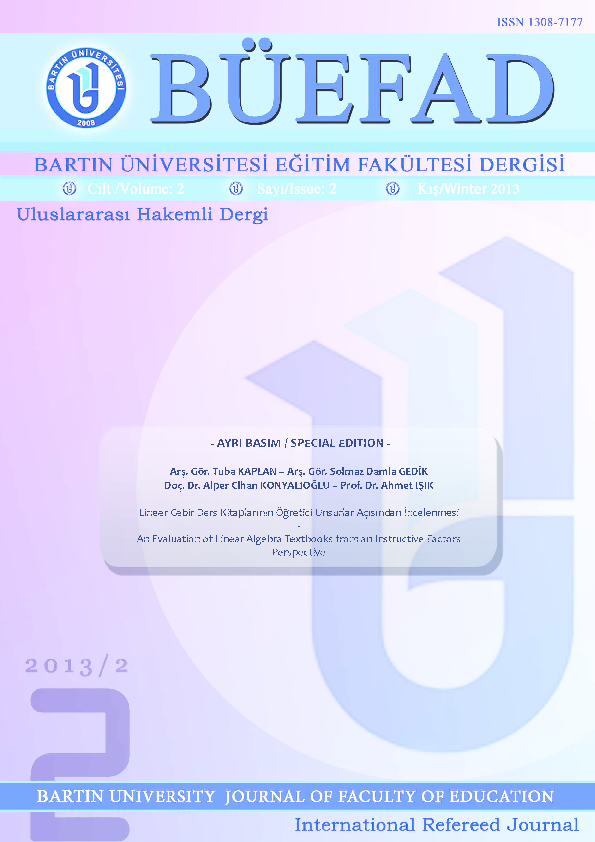 (PDF) Lineer Cebir Ders Kitaplarının Öğretici Unsurlar Açısından ...