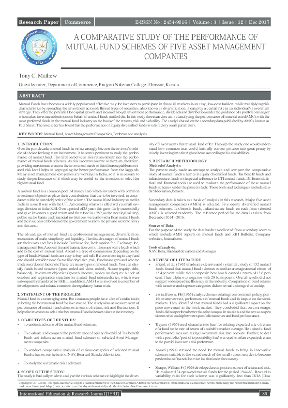 Average return on mutual funds image