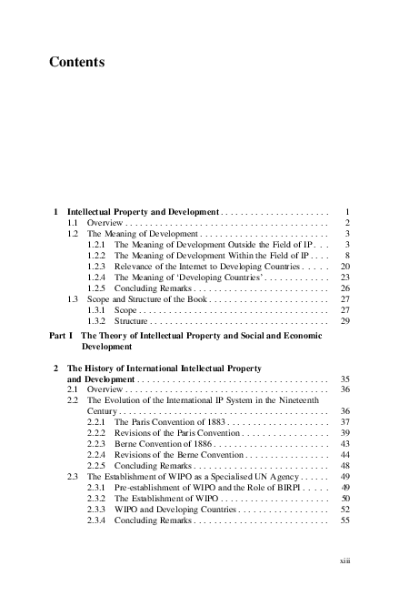 (PDF) Intellectual Property and Development