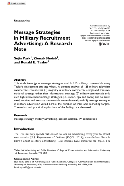 Maradmins Under Fire: The Dark Side of Military Recruitment Advertising