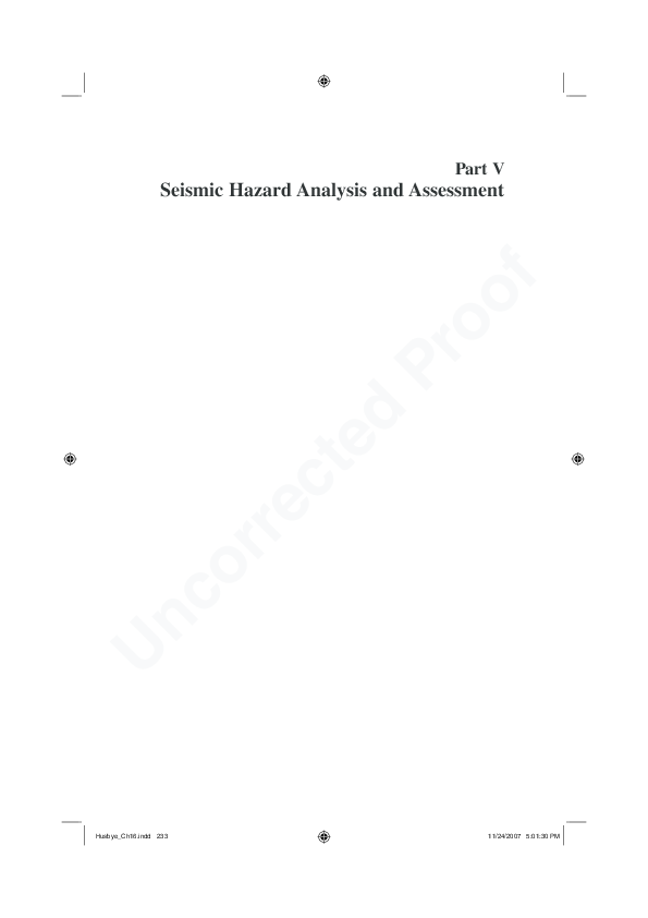 (PDF) Data Driven Probabilistic Seismic Hazard Assessment Procedure for ...