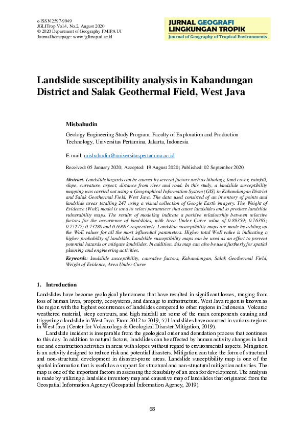 Causes of landslide essay image