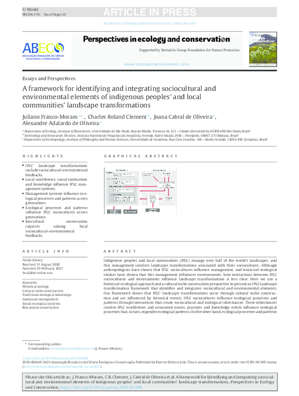 (PDF) A framework for identifying and integrating sociocultural and ...