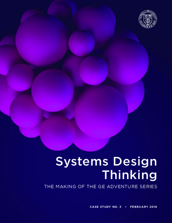 (PDF) Systems Design Thinking The Making Of The GE Adventure Series