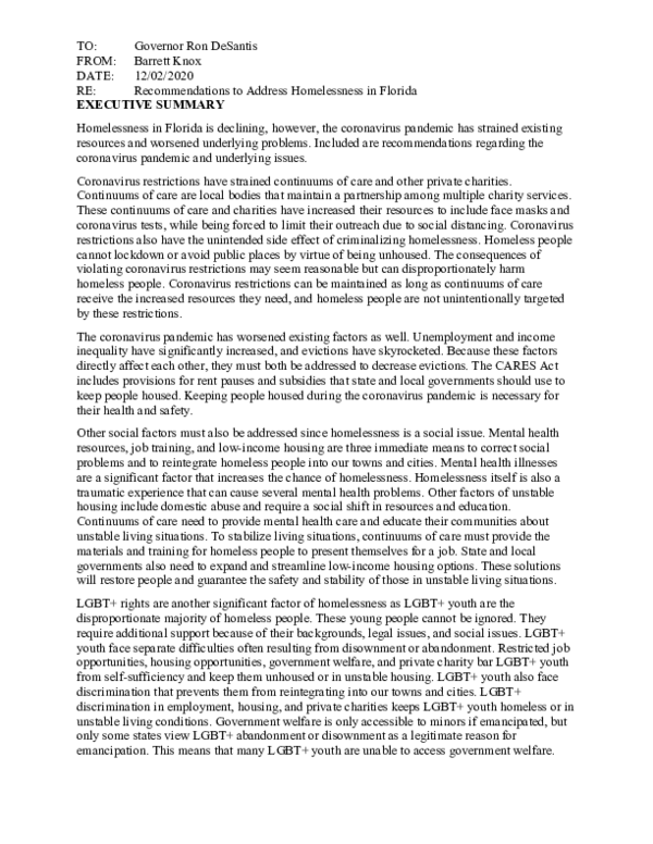 Poverty and homelessness essay image