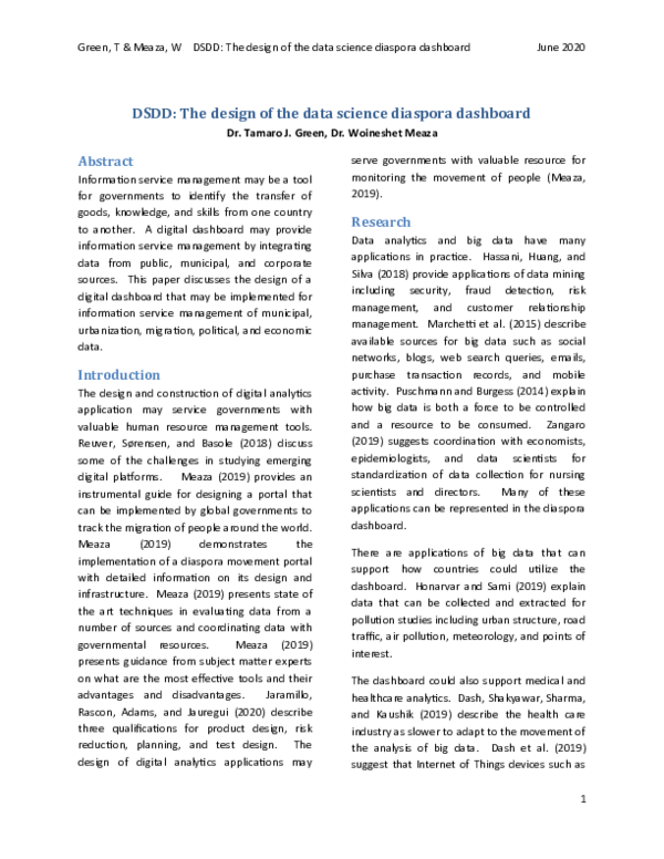 (DOC) DSDD: The design of the data science diaspora dashboard