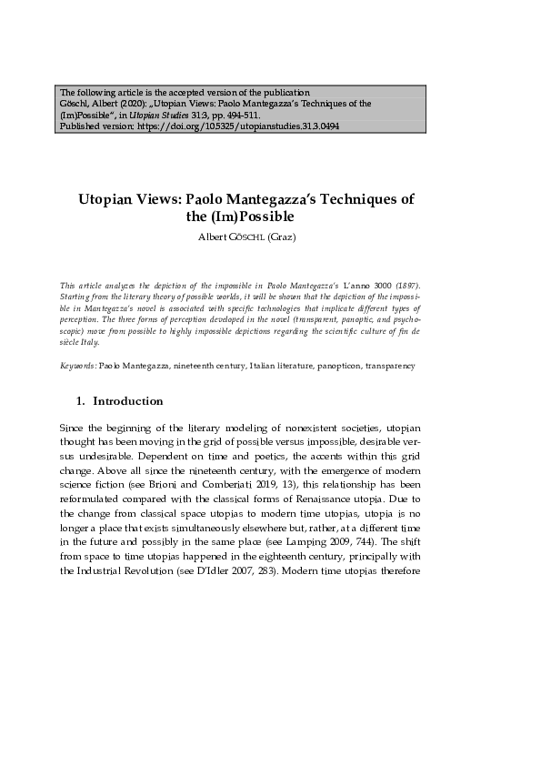 Реферат: Utopia Vs Dystopia Essay Research Paper Utopia Реферат: Utopia Vs Dystopia Essay Research Paper Utopia