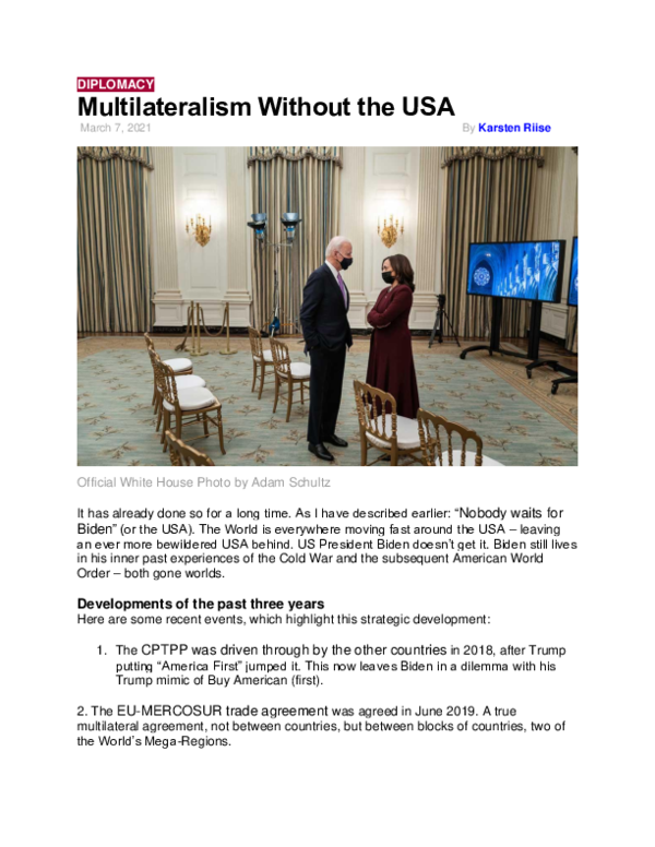 What is modern diplomacy picture