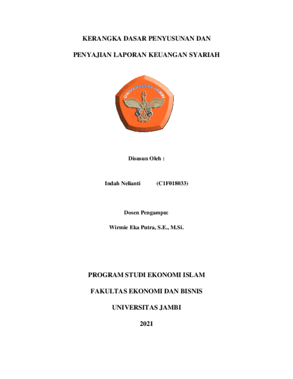 (PDF) Kerangka Dasar penyusunan dan Penyajian Laporan Keuangan Syariah ...