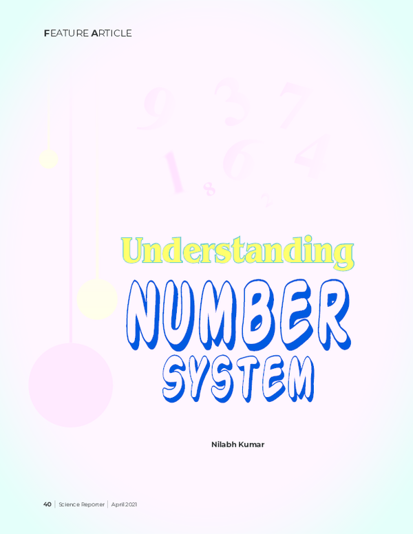 (PDF) Understanding Number System