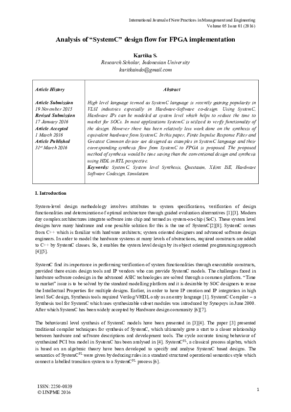 (PDF) Analysis of 