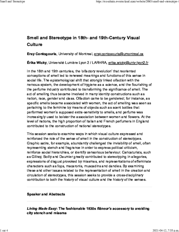 Research papers smell picture