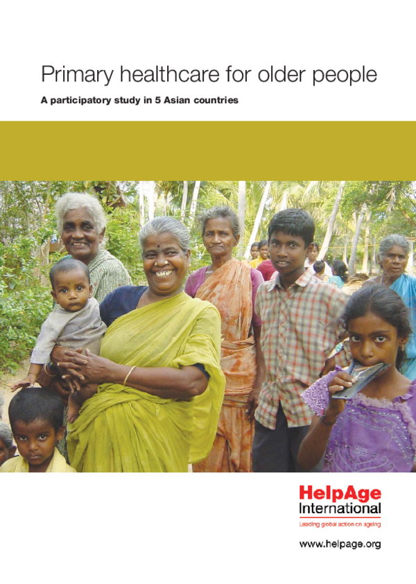 (PDF) HelpAge International has a vision of a world in which all older ...