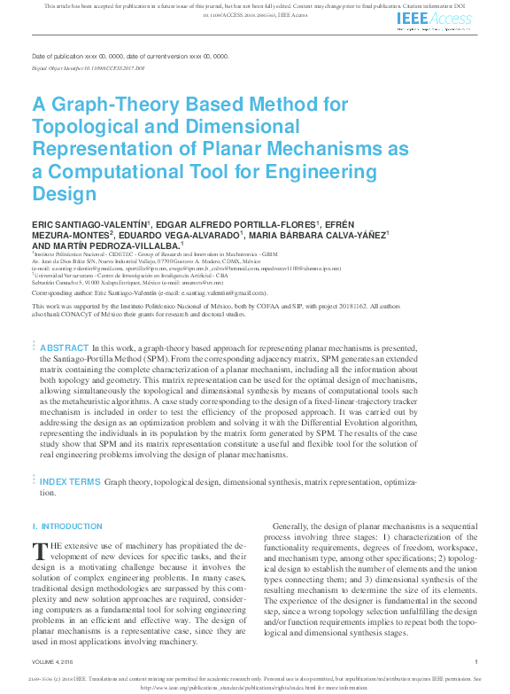(PDF) A Graph-Theory Based Method for Topological and Dimensional ...