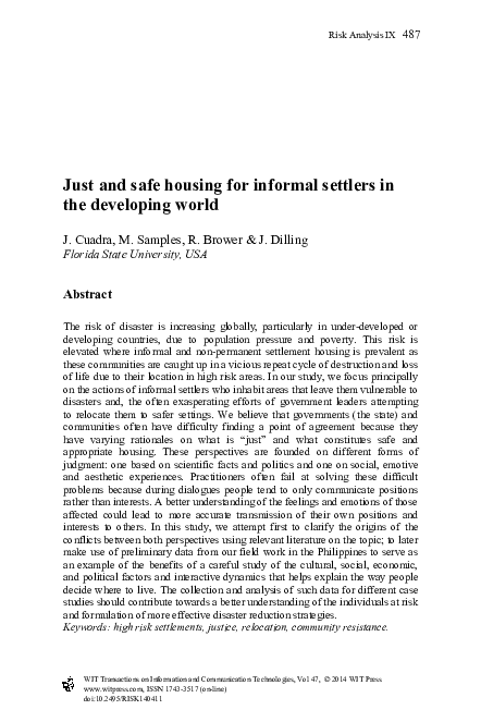 Rights of informal settlers in the philippines image