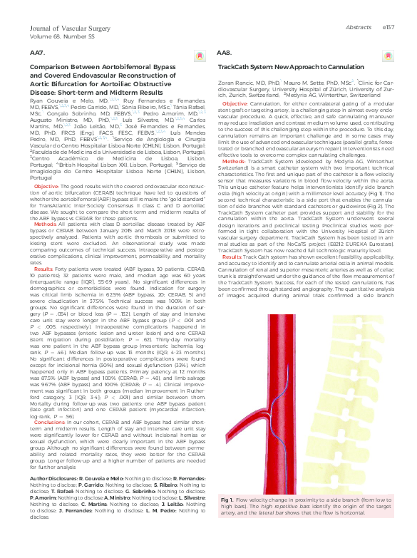 (PDF) AA7. Comparison Between Aortobifemoral Bypass and Covered ...