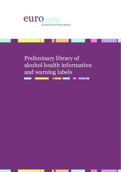 (PDF) Alcohol warning labels to reduce alcohol-related harm