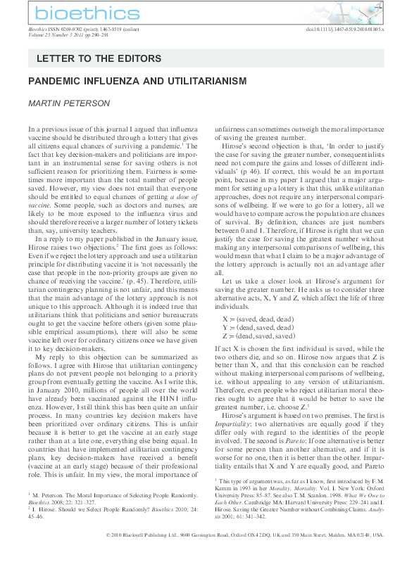 Utilitarianism definition picture