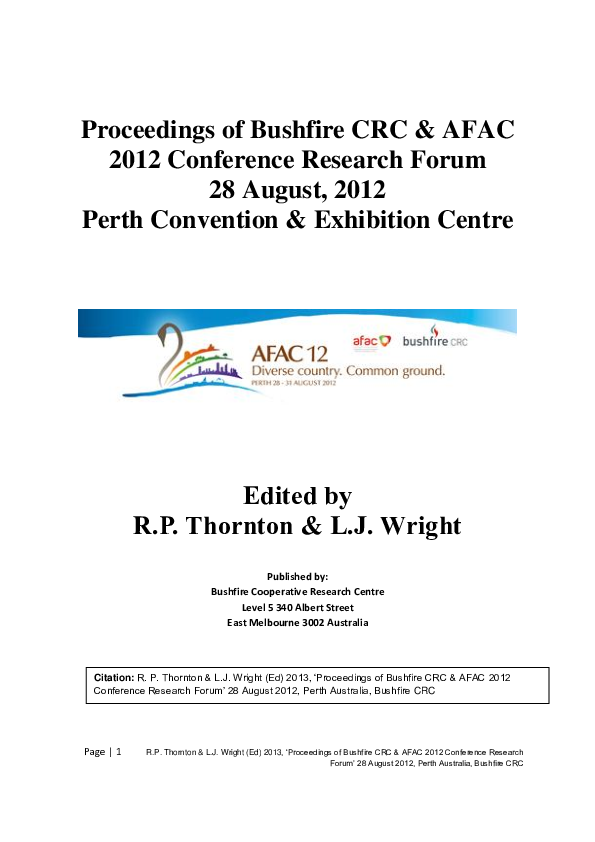 (PDF) The stress of fire fighting - implications for long term health ...