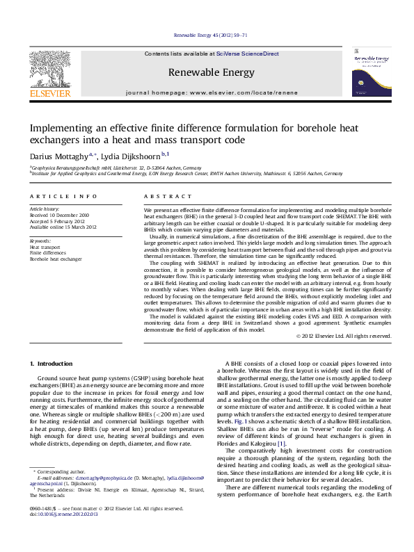 (PDF) Implementing an effective finite difference formulation for ...
