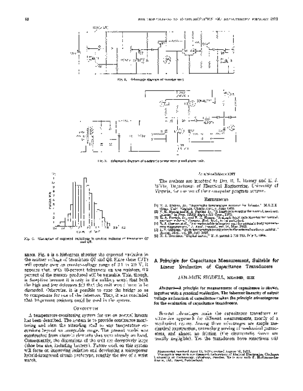 (PDF) A Principle for Capacitance Measurement, Suitable for Linear ...