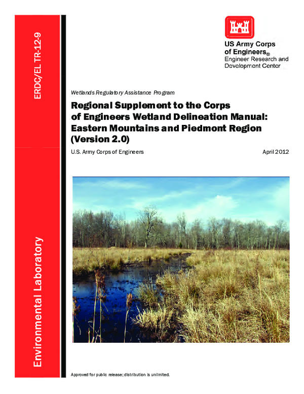 (PDF) The Mid-Atlantic Regional Wetland Conservation Effects Assessment ...