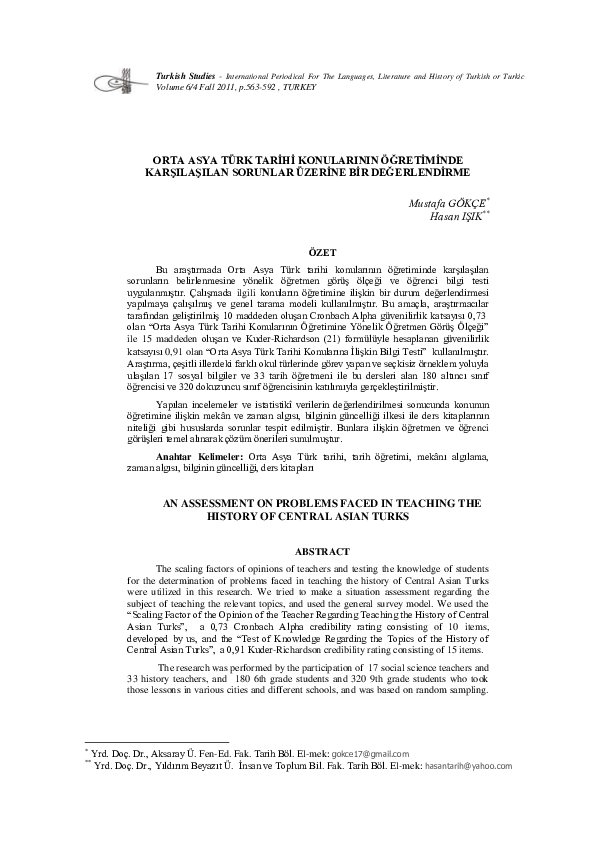 pdf-an-assessment-on-problems-faced-in-teaching-the-history-of-central-asian-turks-mustafa