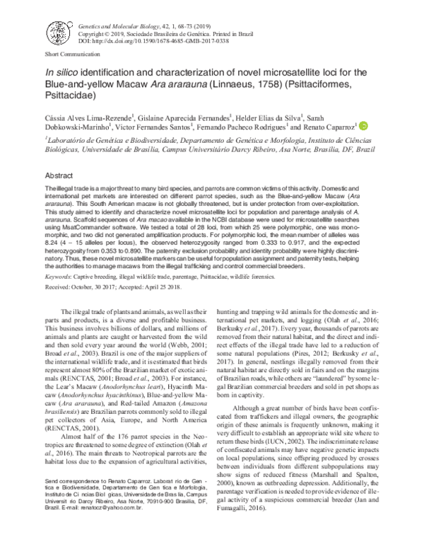 (PDF) In silico identification and characterization of effector catalogs