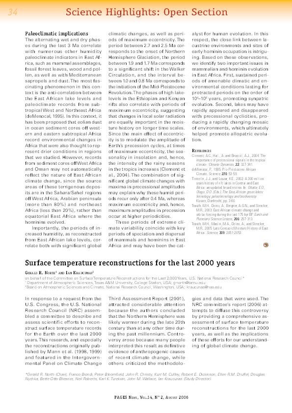 (PDF) Surface Temperature Reconstructions for the last 2000 Years By ...