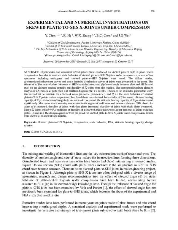 (PDF) Experimental and numerical investigations on a rotating ...