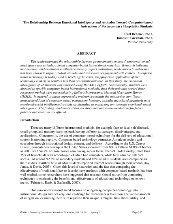 (PDF) The relationship between emotional intelligence and leadership ...