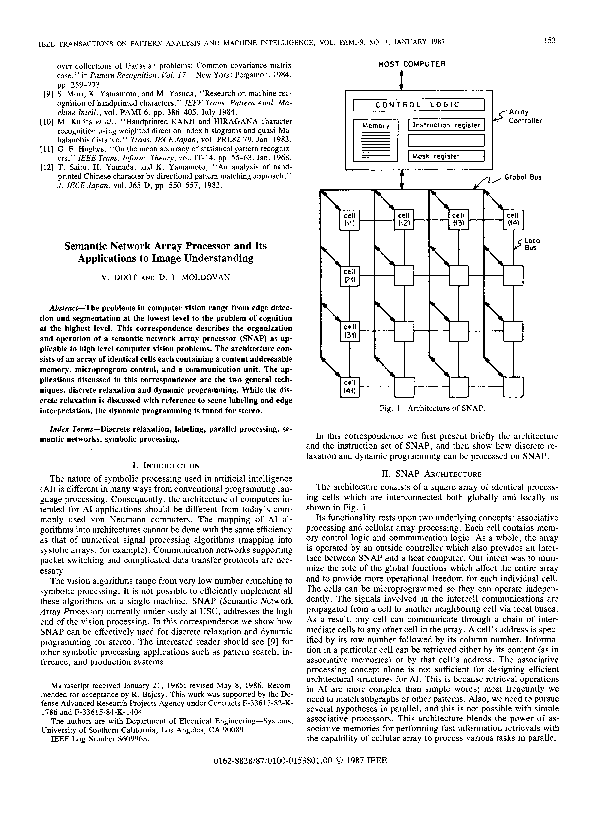 (PDF) Semantic Network Array Processor and Its Applications to Image ...