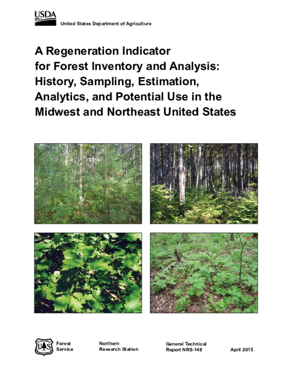 (PDF) A regeneration indicator for Forest Inventory and Analysis ...