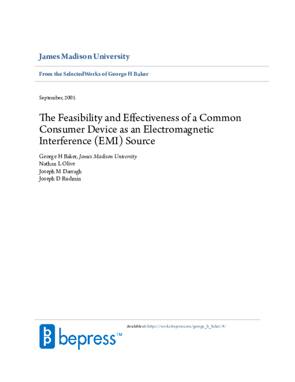(PDF) The Feasibility and Effectiveness of a Common Consumer Device as ...
