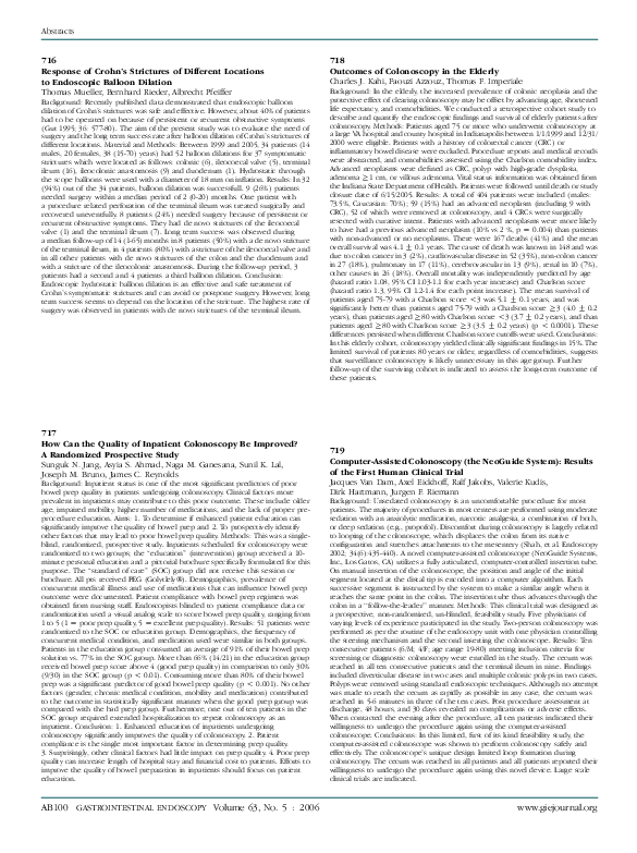 (PDF) Computer-Assisted Colonoscopy (the NeoGuide System): Results of ...