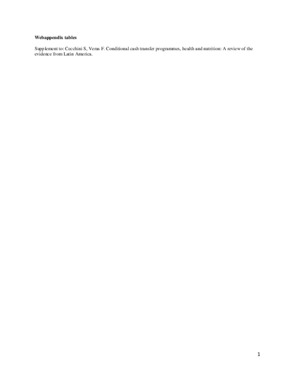 (PDF) Web appendix tables