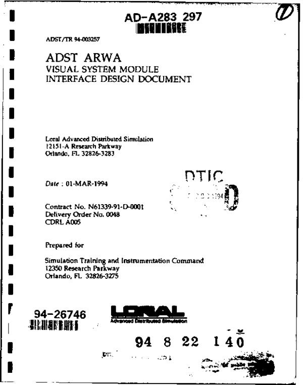(PDF) ADST ARWA Visual System Module Interface Design Document Robert