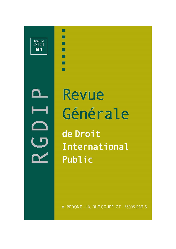 (PDF) Le Conseil de sécurité des Nations Unies et les entités non étatiques
