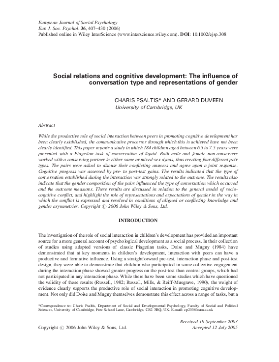 Cognitive gender essay 07 image