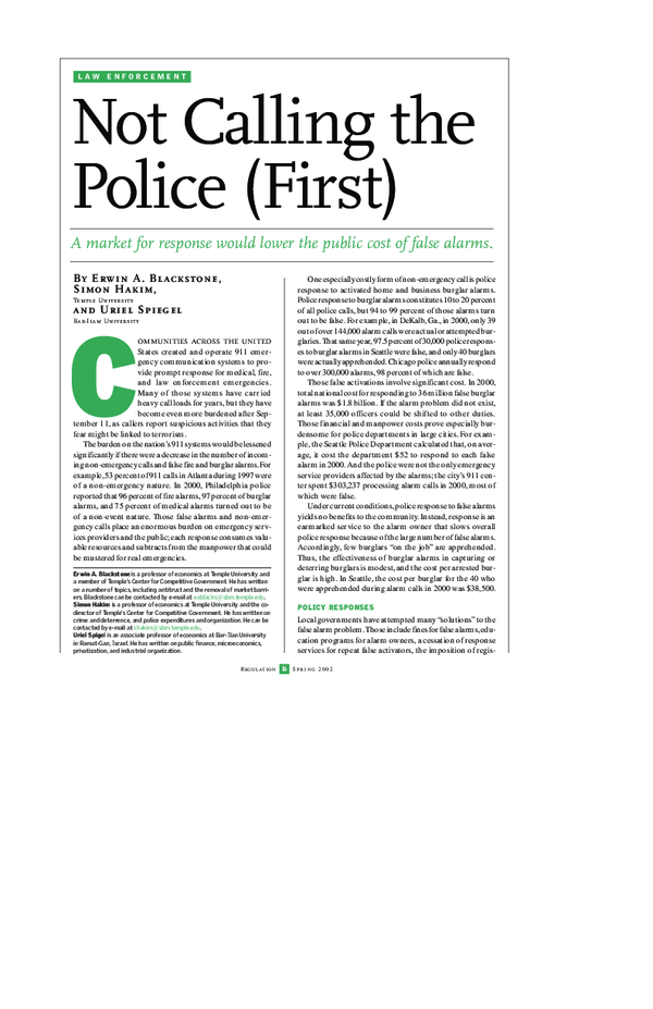 (PDF) Not calling the police (first)