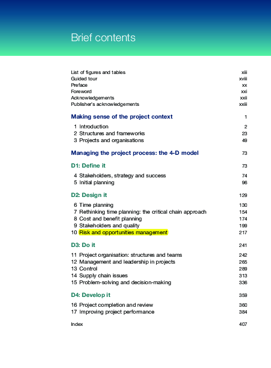 (PDF) project management