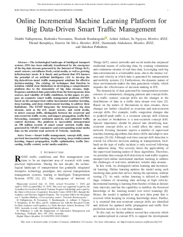 (PDF) Online Incremental Machine Learning Platform for Big Data-Driven ...